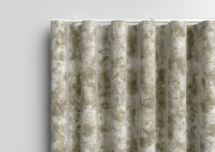 Cyrus Crushed Velvet, Cream - Made to Measure Curtains - Image 13